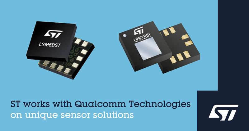 STMicroelectronics Collaborates with Qualcomm Technologies on Unique Sensor Solutions for Next-Gen Mobile,  Connected PC, IoT, and Wearable Applications. (STMicroelectronics N.V.)