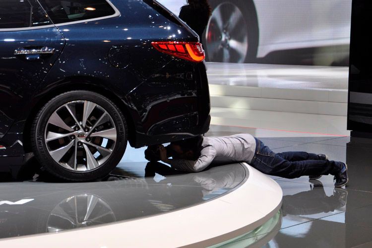 Ab und zu ist dafür voller Körpereinsatz vonnöten. (Wehner)