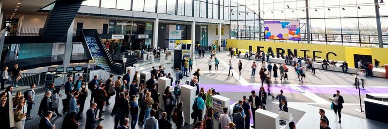 30 Jahre LEARNTEC: Gut 13.500 Besucherinnen und Besucher kamen zur diesjährigen Veranstaltung vom 23. bis 25. Mai in der Messe Karlsruhe 30 Jahre LEARNTEC: Gut 13.500 Besucherinnen und Besucher kamen zur diesjährigen Veranstaltung vom 23. bis 25. Mai in der Messe Karlsruhe