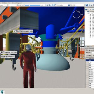 Mit Comos Walkinside konnte Sedin ein 3D-Anlagenmodell erstellen, in dem sich die Anwender bewegen und beispielsweise virtuelle Notfallszenarien üben können.(Bild:  Siemens)
