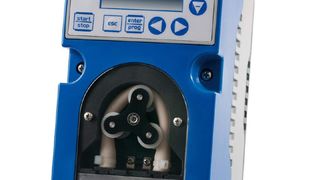 Die drei Roller des Pumpenkopfs minimieren die Gesamtbelastung auf den Schlauch, ohne dessen Druckbeständigkeit zu beeinträchtigen. (Bild: Seko)