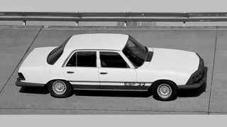 Erblickte vor 50 Jahren das Licht der Welt: das ESF 22. Das Experimentier-Sicherheits-Fahrzeug war das dritte seiner Art von Mercedes-Benz. (Bild: Mercedes-Benz)