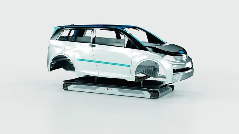 Eco-Pro-Fleet von Dürr ist das erste speziell für Lackieranlagen entwickelte fahrerlose Transportfahrzeug. (Dürr)