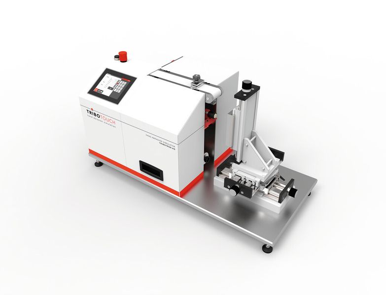 «Tribotouch» simuliert den Handabrieb auf Oberflächen bis ins kleinste Detail. (Bild: Tribotron)