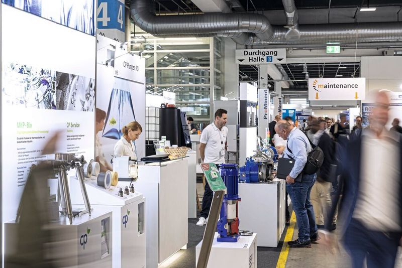 Die Pumps & Valves Zürich: Auf der zentralen Plattform für industrielle Pumpen-, Armaturen- und Prozesstechnik zeigen die Aussteller vom 26. bis 27. November 2025 in der Messe Zürich  ihre Drive‑, Filter‑ und Prozesslösungen. (Bild: Easyfairs/Sara Barth)
