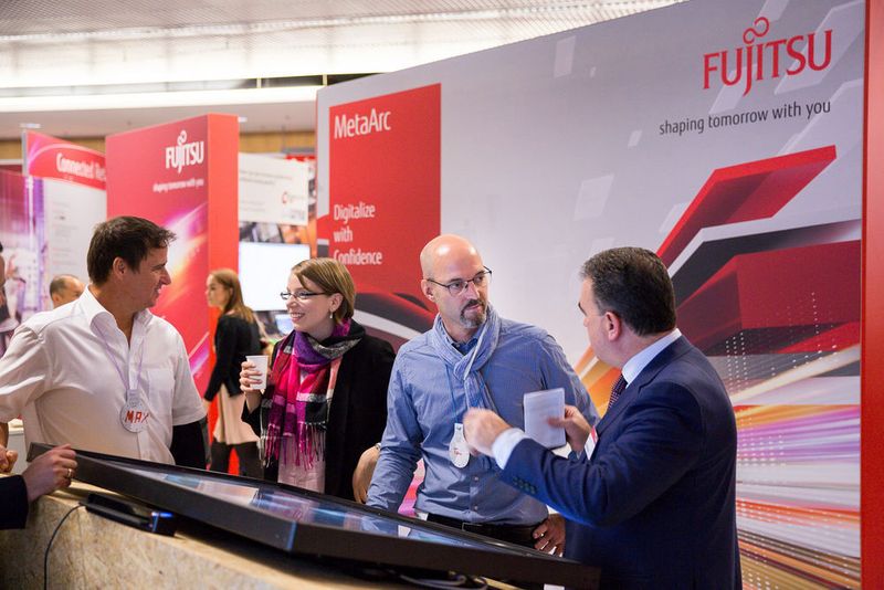 MetaArc war ein heiß diskutiertes Thema. (Fujitsu)