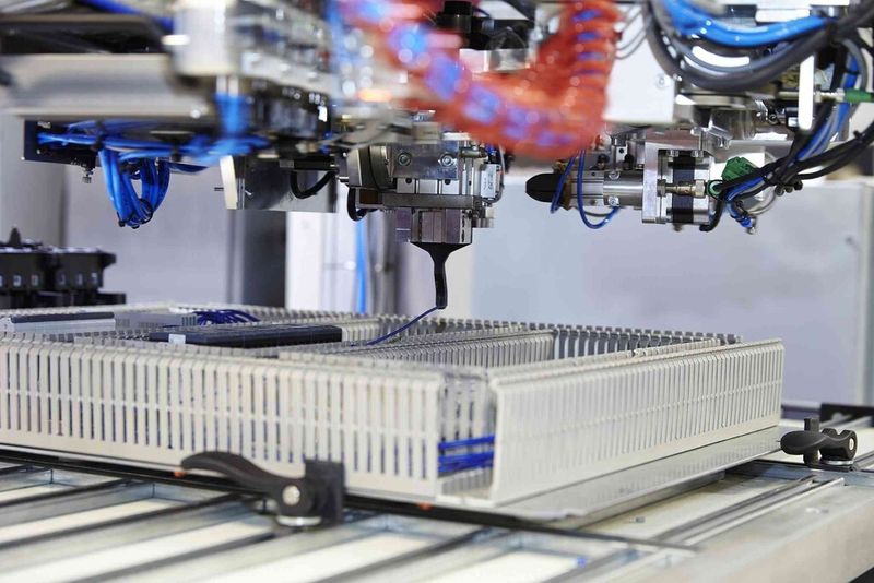 Durch das automatisierte Verdrahten reduziert sich die Montagezeit bei einem durchschnittlichen Schaltschrank um etwa 15 Stunden. (Bild: Rittal)