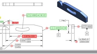 Mit Solidworks Inspection lassen sich Prüf- und Bemusterungsberichte automatisiert erstellen. (Bild: Dassault Systèmes)