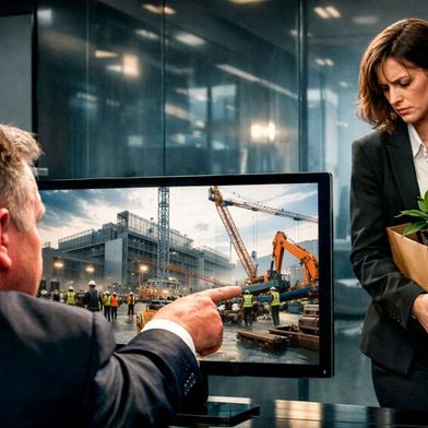 Neben Agilitätsinitativen der Tech-Konzerne und KI-Auswirkungen können auch hohe Infrastruktur-Investitionen 2026 zu einem Faktor für Entlassungswellen werden. Analysten-Einschätzungen sind gespalten.  (Bild: GPT-Image / KI-generiert)