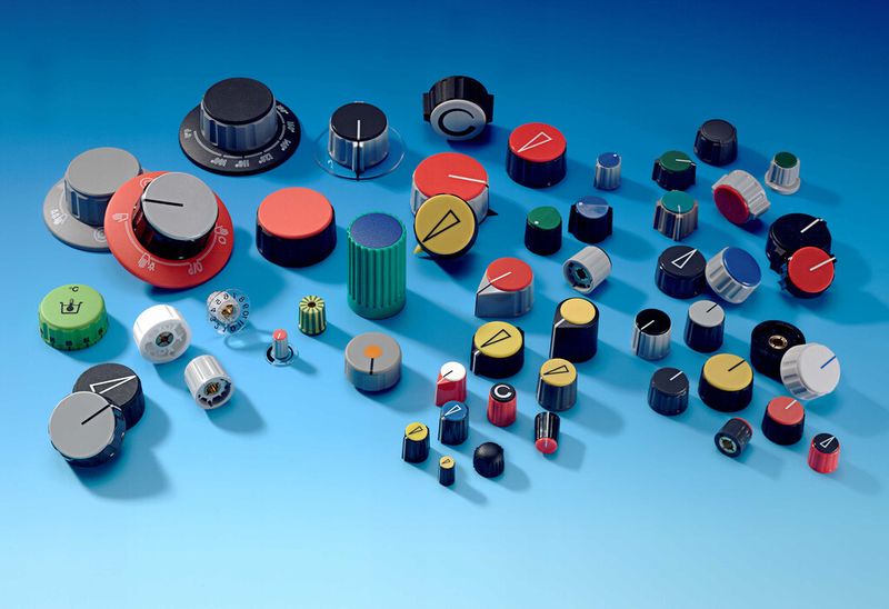 Die Firma Contrinex CTX Thermal Solutions (CTX) vertreibt Steck- und Drehknöpfe der Schweizer Marke Ritel. Das Drehknopfprogramm umfasst rund 6500 Serienartikel. (Bild: Contrinex CTX Thermal Solutions)