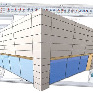 Hicad Alucobond: Die CAD-Lösung für den Fassadenbau unterstützt den Anwender vom Entwurf der gesamten Gebäudehülle bis zur Ausgabe der dazugehörigen Fertigungsunterlagen