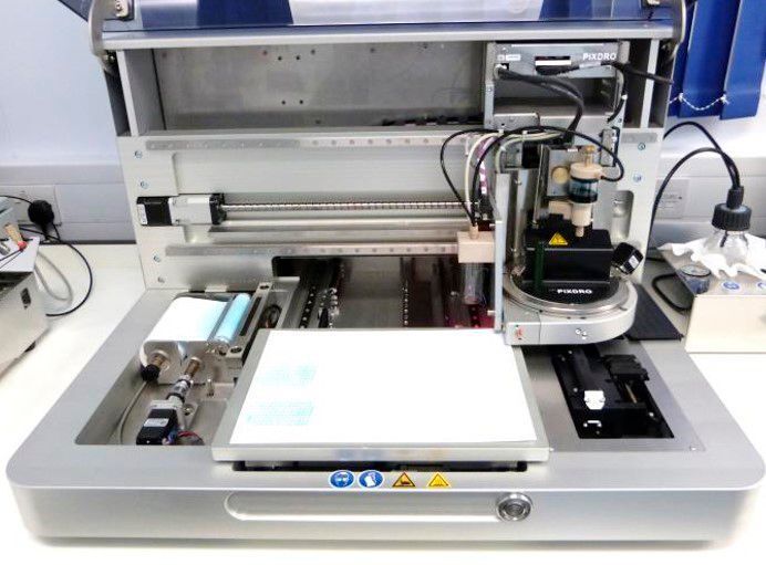 Pixdro inkjet printer (Johnson Matthey)