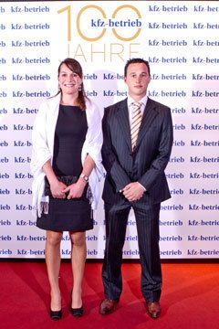 Christina Wachmeier und Alexander Beckers (BBT Automotive) (Archiv: Vogel Business Media)