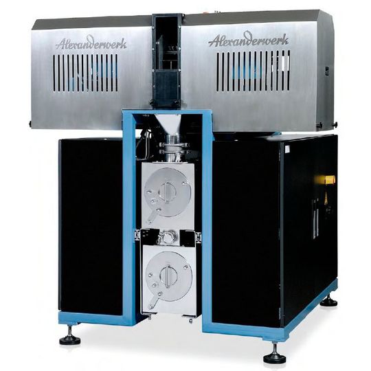 Kompaktier- und Granuliermaschine PP 150 C für die Chemie und Feinchemie(Bild:  Alexanderwerk)