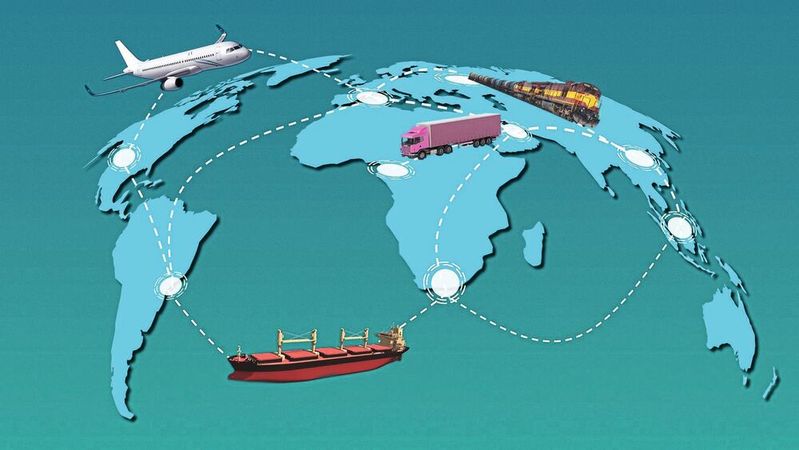 Supply chains: Not only external, but also internal company weaknesses have a negative impact on the ability to deliver.(Image: freely licensed /  Pixabay)