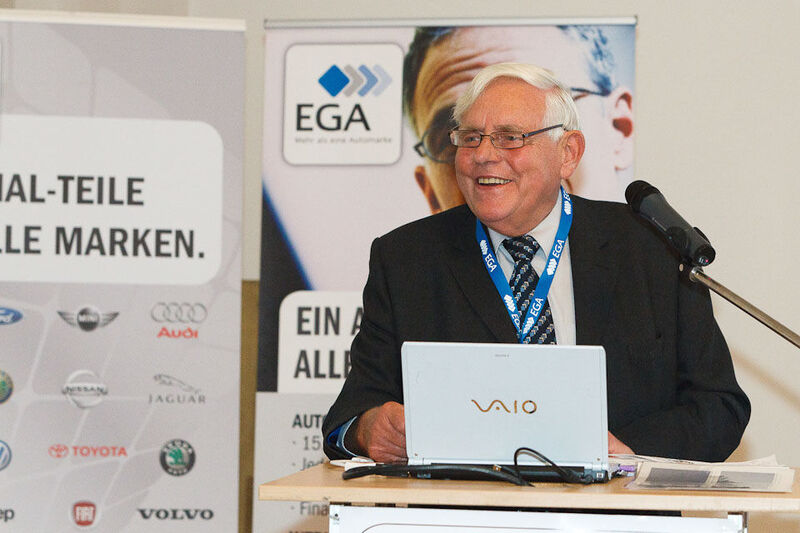 „Zum 25-jährigen EGA-Jubiläum wünsche ich mir eine EGA in ganz Europa“, schloss Gerhard Lambeck seine Rede. (Archiv: Vogel Business Media)