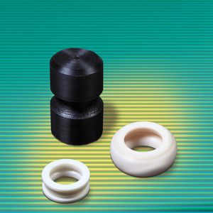 Lösungen von ACE für die Automobil- und Haushaltsgeräteindustrie: Die aus der Tubus-Spezial-Familie stammenden Niederhalterdämpfer, Dämpfungsstopfen und Anhebedämpfer.