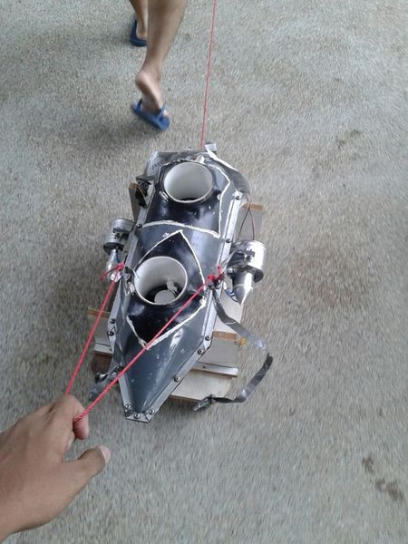 Coconut Pi: Auf dem Weg zum Testbecken (Bild: CoconutPi-Entwickler)