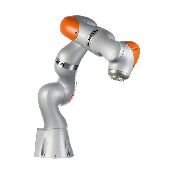 Gibt sein Debut auf der Hannover-Messe 2013: der Leichtbauroboter LBR iiwa von Kuka. (Bild: Kuka)