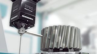 Messung eines schrägverzahnten Stirnrades mit der LH-Hybrid von Wenzel. (Bild: Wenzel)