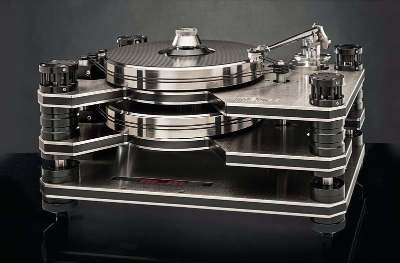 Ein Muss für Musikliebhaber: Der Kronos-Plattenspieler ist dank seiner einzigartigen Bauweise und hochstehender Technik so präzise wie kaum ein anderer Player. (Bild: Kronos)
