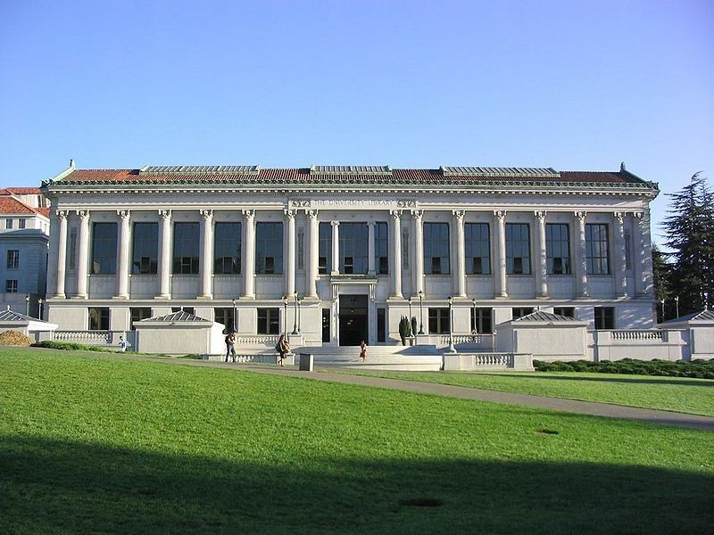 Berkeley's library is among the largest library systems. The university  scored rank two in the Shanghai-Ranking for chemistry. (Picture: Wikipedia)