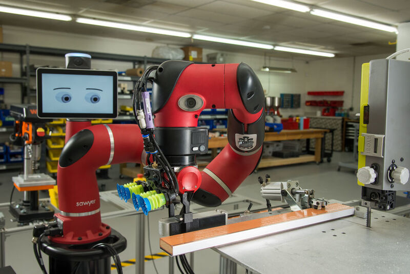 Die kollaborativen Roboter von Rethink Robotics verfügen über eine intelligente Kraftsteuerung. (Rethink Robotics)