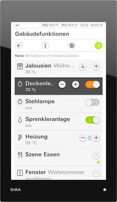Multitouch-Display: Über das brillante TFT-Display lassen sich alle Funktionen komfortabel bedienen.  (schmitz Visuelle Kommunikation / www.hgschmitz.de)