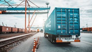 Das Start-up Drivemybox ist eine Containertrucking-Plattform, die die Digitalisierung in der Containerlogistik auf ein neues Niveau heben will. (Bild: Drivemybox)