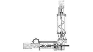 Feststoffzufuhr im chemischen Prozess (Bild: Gemeinnützige KIMW Forschungs-GmbH)