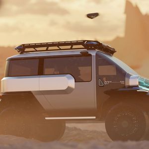 Der BLC steht auf luftlosen Rädern, weshalb seine Nutzer keine Reifenpannen fürchten müssen.(Bild:  Toyota)