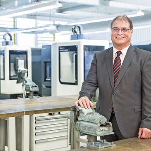Rechnet mit einem Produktionsplus von jeweils 2 % für Zerspanungswerkzeuge und Spannzeuge im AMB-Jahr: Lothar Horn, Vorsitzender des Fachverbands Präzisionswerkzeuge im VDMA.