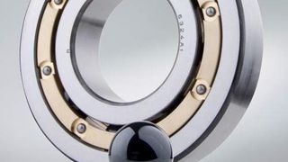 Wälzlager für Windkraftanlagen mit Kugeln aus Vollkeramik. (Bild: NSK)