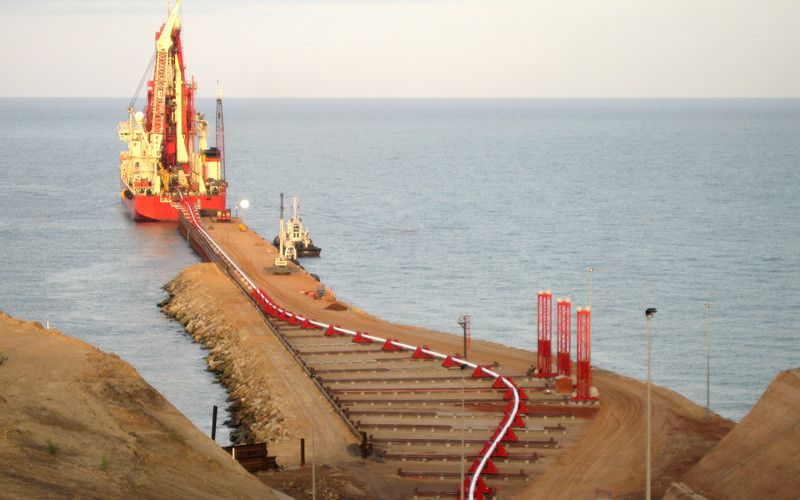 Technip's scope also includes the installation of 110 kilometers of pipelines ranging from 6 to 24 inches in diameter (Pictures: Technip)