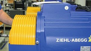 Der Aufzugsmotor ZA-Top ist ein Umsatztreiber der Antriebssparte von Ziehl-Abegg. (Ziehl-Abegg)