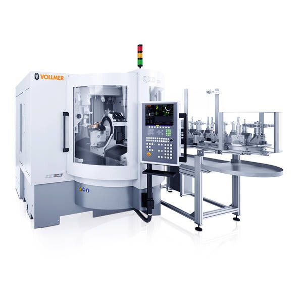 Diamantwerkzeuge nach Kundenwunsch lassen sich mit der neuen Vollmer-Erodiermaschine QXD 250 in hoher Qualität und ohne Aufsicht, rund um die Uhr fertigen. (Bild: Vollmer)