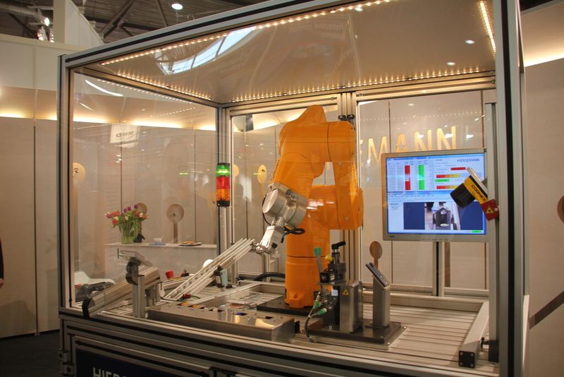 Impressionen von der Intec 2015 in Leipzig. (Sonnenberg)