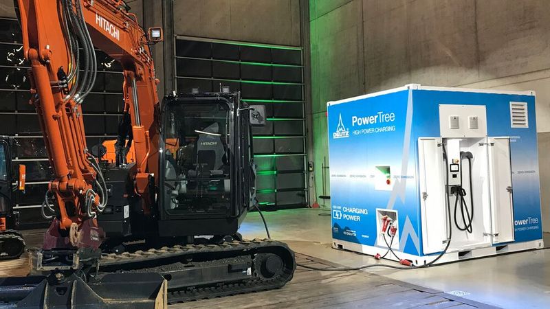 Transportable Schnellladestation von Deutz.(Bild:  Deutz)