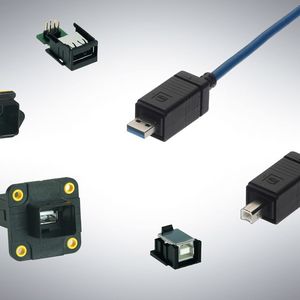 Die Produktfamilie wird stetig um neue innovative Mitglieder erweitert - neuester Schritt ist die Integration von USB-Einsätzen für USB 2.0 Typ A und B als auch 3.0 Typ A. 