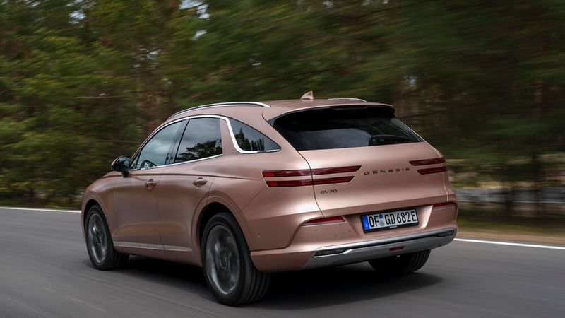 Wesentliche Komponenten wie 800 Volt-System, Allradantrieb und Zwei-Motoren-Technik teilt er sich mit dem G80. (Bild: Genesis)