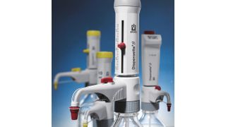 Die neuen Flaschenaufsatz-Dispenser Dispensette S von Brand. (Bild: Brand)