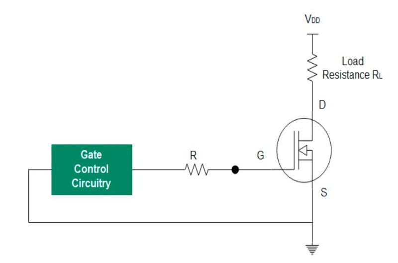 Image three. Circuit diagram of MOSFET as a switch.