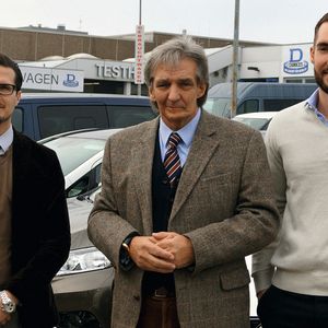 Stefan Gabriel (Vertriebsleiter und Prokurist), Frank Perez (Inhaber) und Frank Perez jr. (Vertriebsleiter und Prokurist)