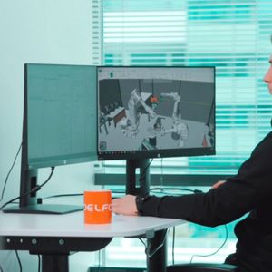 Die moderne Art der Programmierung von Robotern durch OLP-Software. (Bild:  Visual Components)