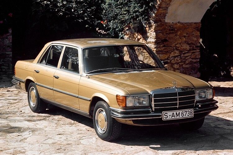 Der Mercedes W 116 bot als Gebrauchtwagen lange Zeit großen Luxus für kleines Geld. (Foto: Daimler)