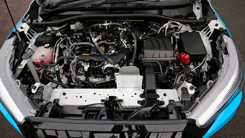 Der aus dem GR Corolla bekannte Turbo-Dreizylinder mit 1,6 Liter Hubraum und Hochdruck-Direkteinspritzung verbrennt den Wasserstoff direkt anstelle des Benzins. (Bild: Autoren-Union Mobilität/Toyota)