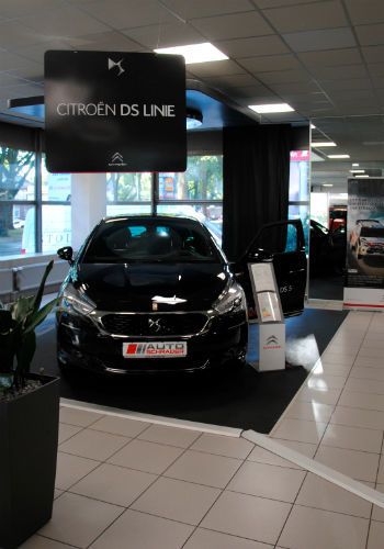 Klein, aber fein: DS Automobiles hat auch seinen Platz gefunden. (Baeuchle)