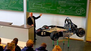 An der Fachhochschule Stralsund können Studenten zum Wintersemester 2016/17 erstmals den Studiengang Motorsport Engineering belegen. (FH Stralsund)