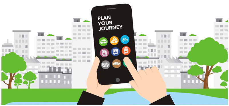 Die Verbreitung von Smartphones führt dazu, dass Kunden ständig in Kontakt mit ihrer Mobilitätsplattform stehen. So wird MaaS zu einer täglich genutzten Lösung rund um den persönlichen Transport. (Comtrade)