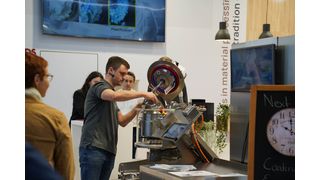 Impression vom Eirich-Messestand  (Bild: Eirich)